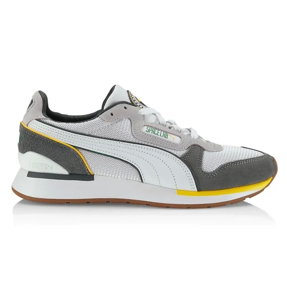 Men's Space Lab Legends Low Top Sneakers Size 12 Very Nice!!

Color: White/Grey